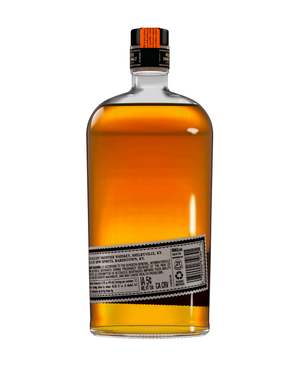 BULLEIT BOURBON MESQUITE SMOKED MALT KENTUCKY STRAIGHT BOURBON WHISKEY