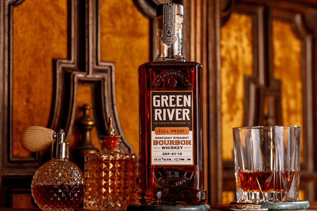 GREEN RIVER FULL PROOF BOURBON WHISKEY