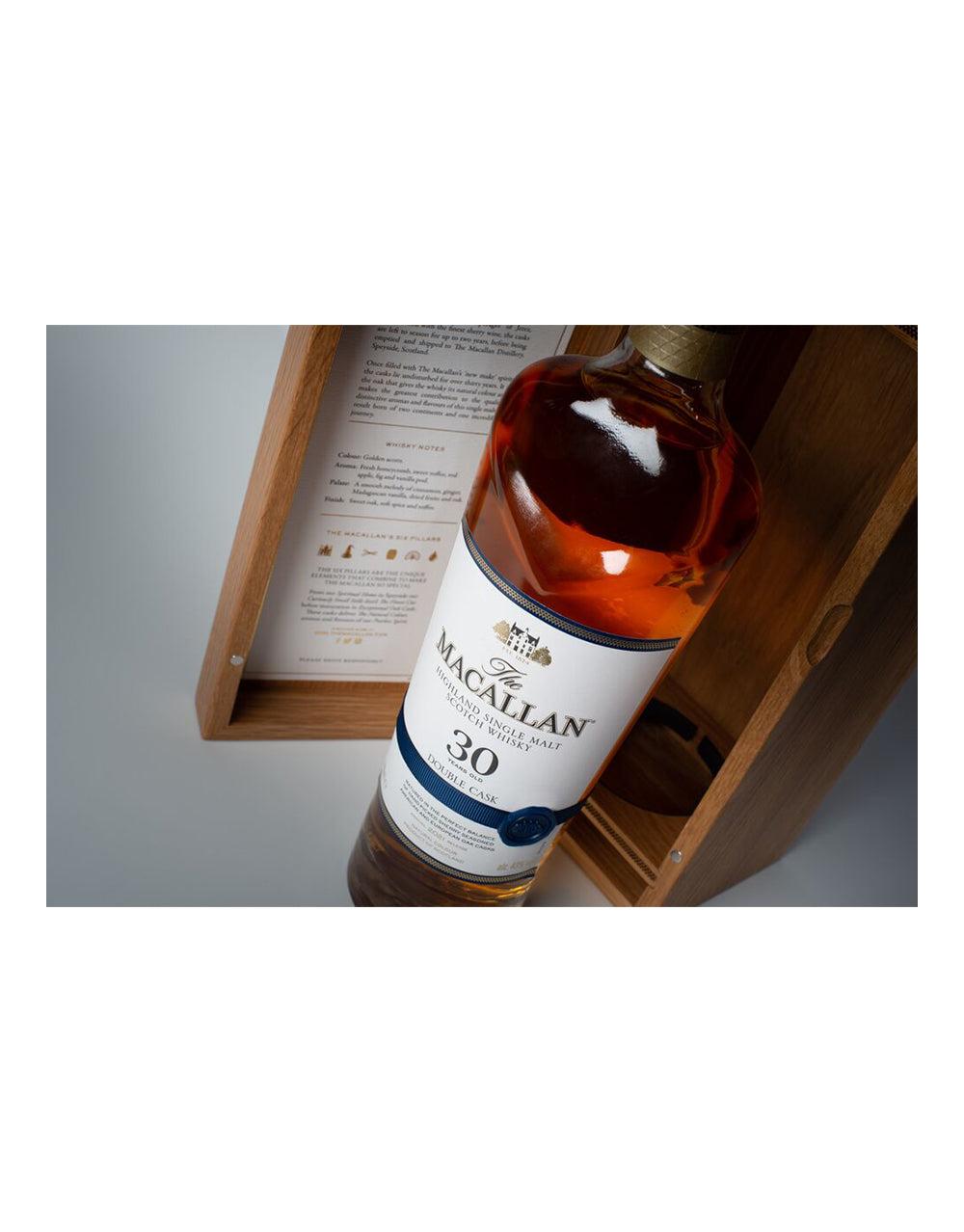 THE MACALLAN DOUBLE CASK 30 YEARS OLD SINGLE MALT WHISKY LEGACY DESIGN