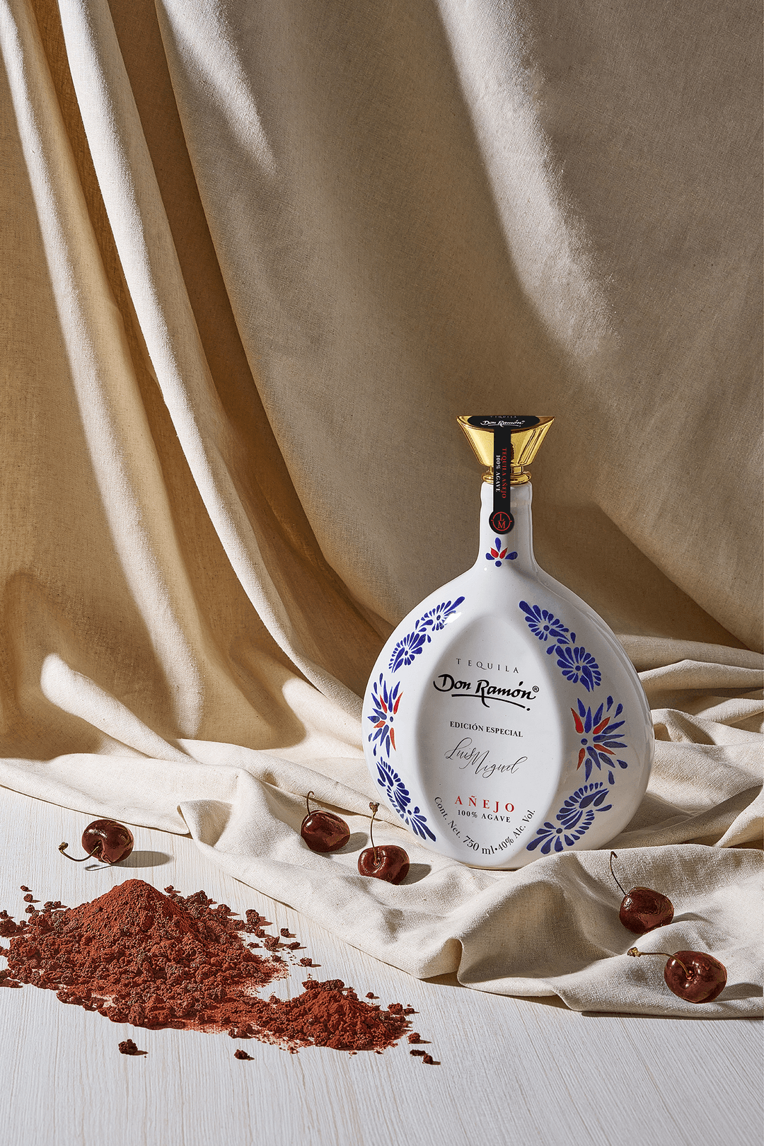 TEQUILA DON RAMÓN AÑEJO LUIS MIGUEL SPECIAL EDITION CERAMIC COLLECTION