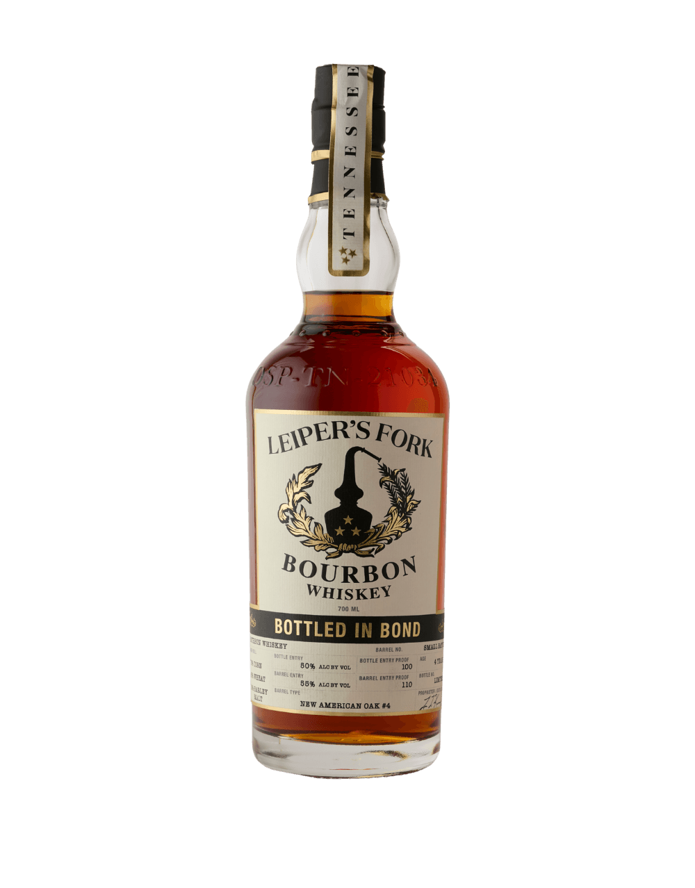 LEIPER'S FORK BOTTLE IN BOND BOURBON