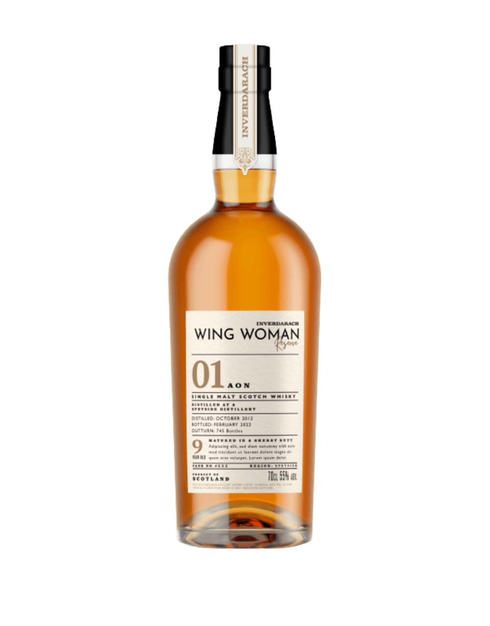 WING WOMAN RESERVE 9 YEAR OLD SCOTCH WHISKY