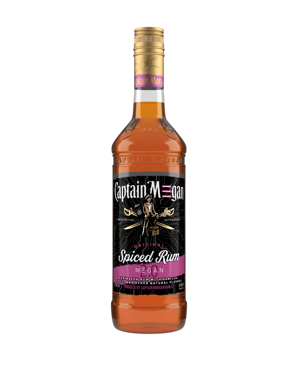CAPTAIN MORGAN X M3GAN 2.0 LIMITED EDITION ORIGINAL SPICED RUM