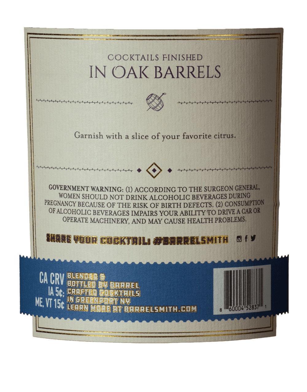 BARRELSMITH RUM RUNNER COCKTAIL