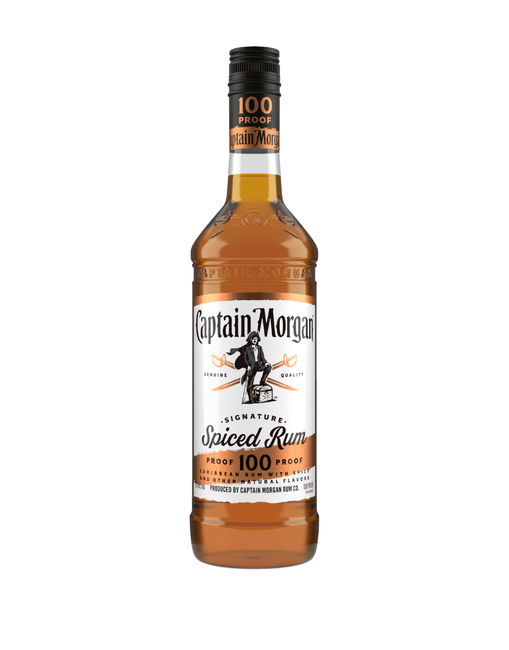 CAPTAIN MORGAN 100 PROOF SPICED RUM