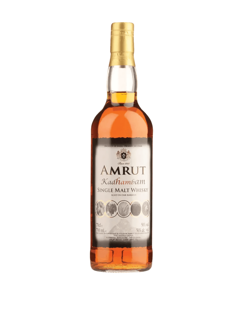 AMRUT KADHAMBAM INDIAN SINGLE MALT WHISKY