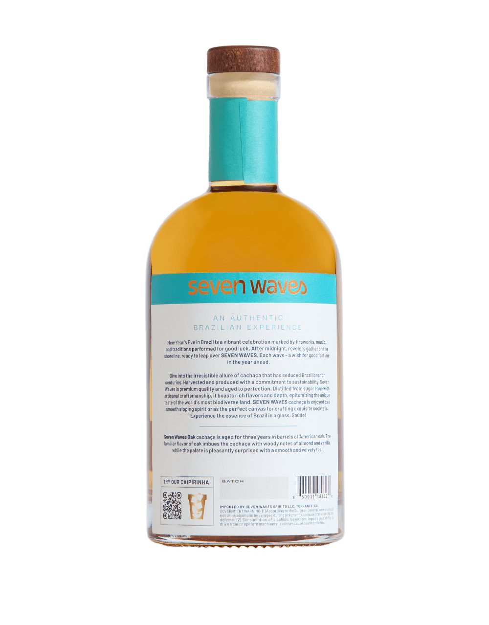 SEVEN WAVES OAK CACHAÇA