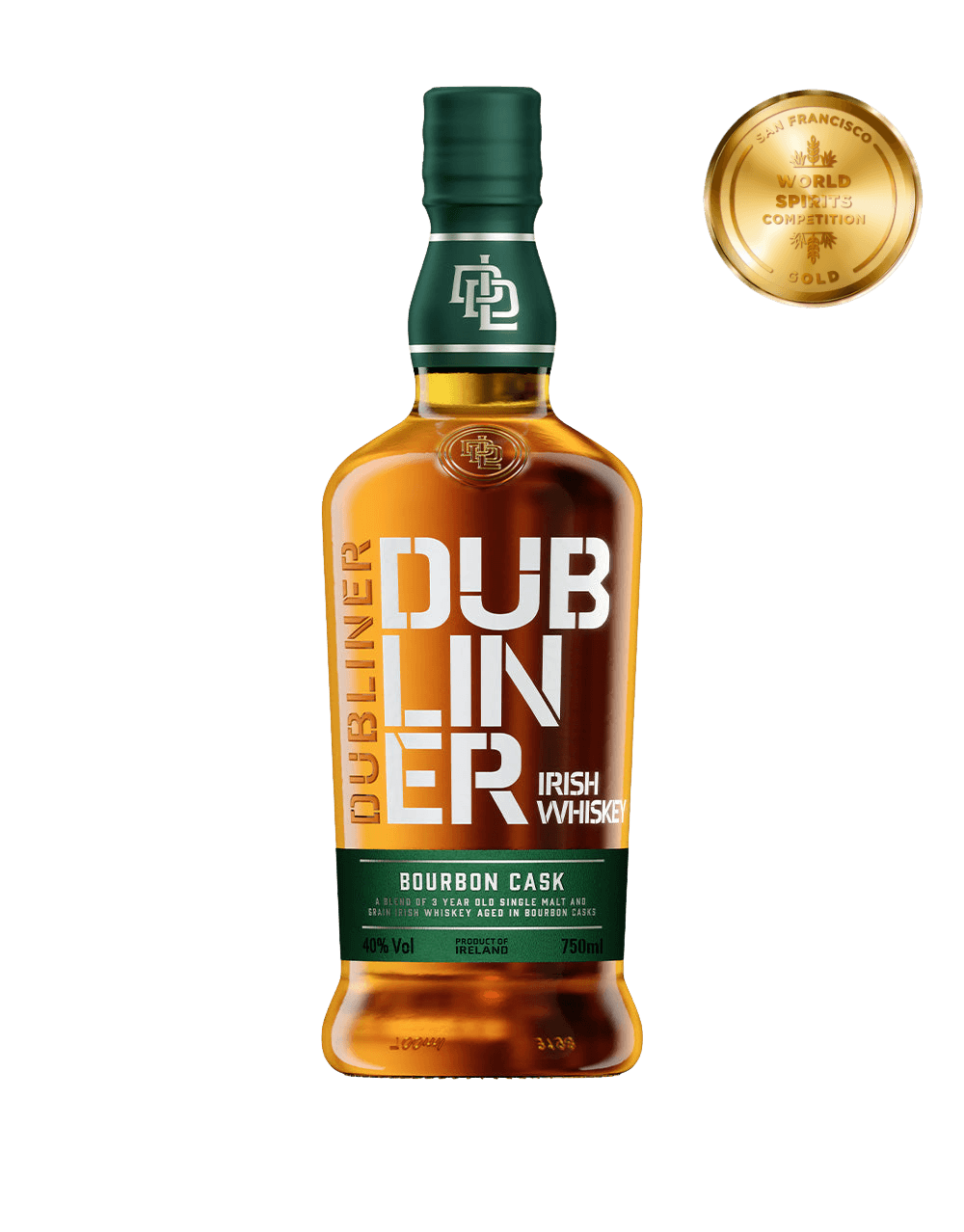 DUBLINER BOURBON CASK AGED IRISH WHISKEY