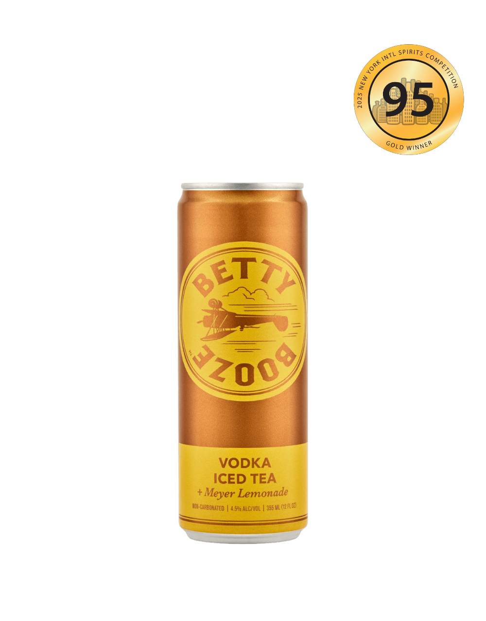 BETTY BOOZE VODKA ICED TEA + MEYER LEMONADE COCKTAIL