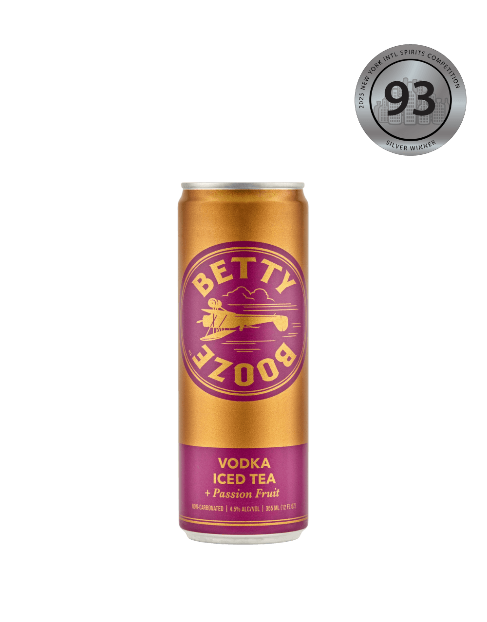 BETTY BOOZE VODKA ICED TEA + PASSION FRUIT COCKTAIL