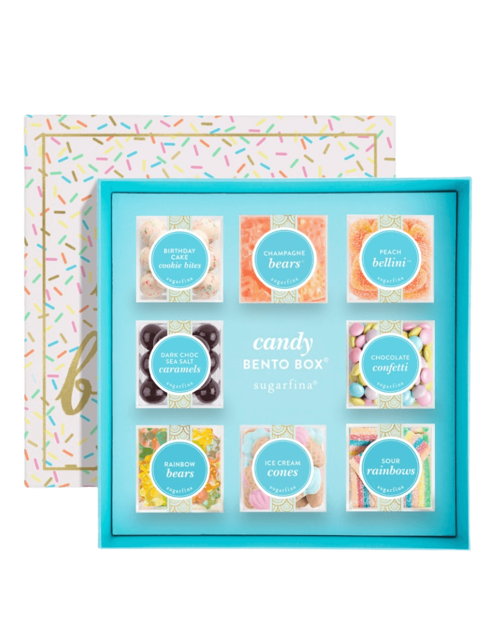 SUGARFINA HAPPY BIRTHDAY 8 PIECE CANDY BENTO BOX