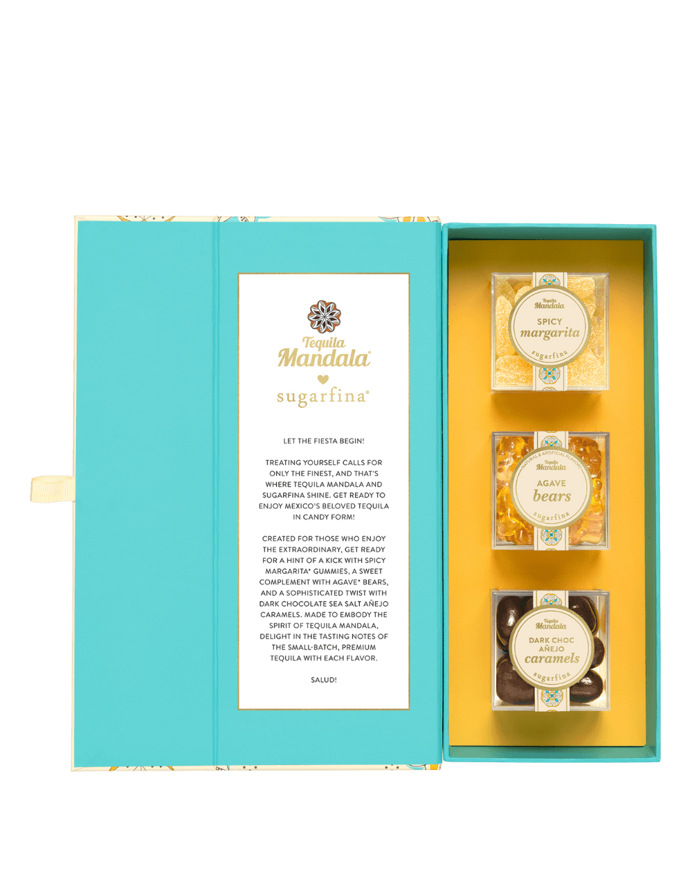 SUGARFINA TEQUILA MANDALA BLANCO 3 PIECE BENTO BOX