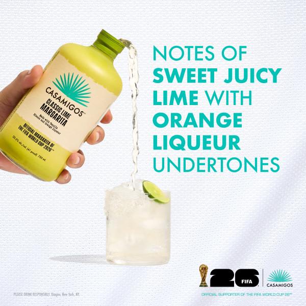 CASAMIGOS CLASSIC LIME READY-TO-SERVE MARGARITA, FIFA WORLD CUP 2026™ LIMITED EDITION