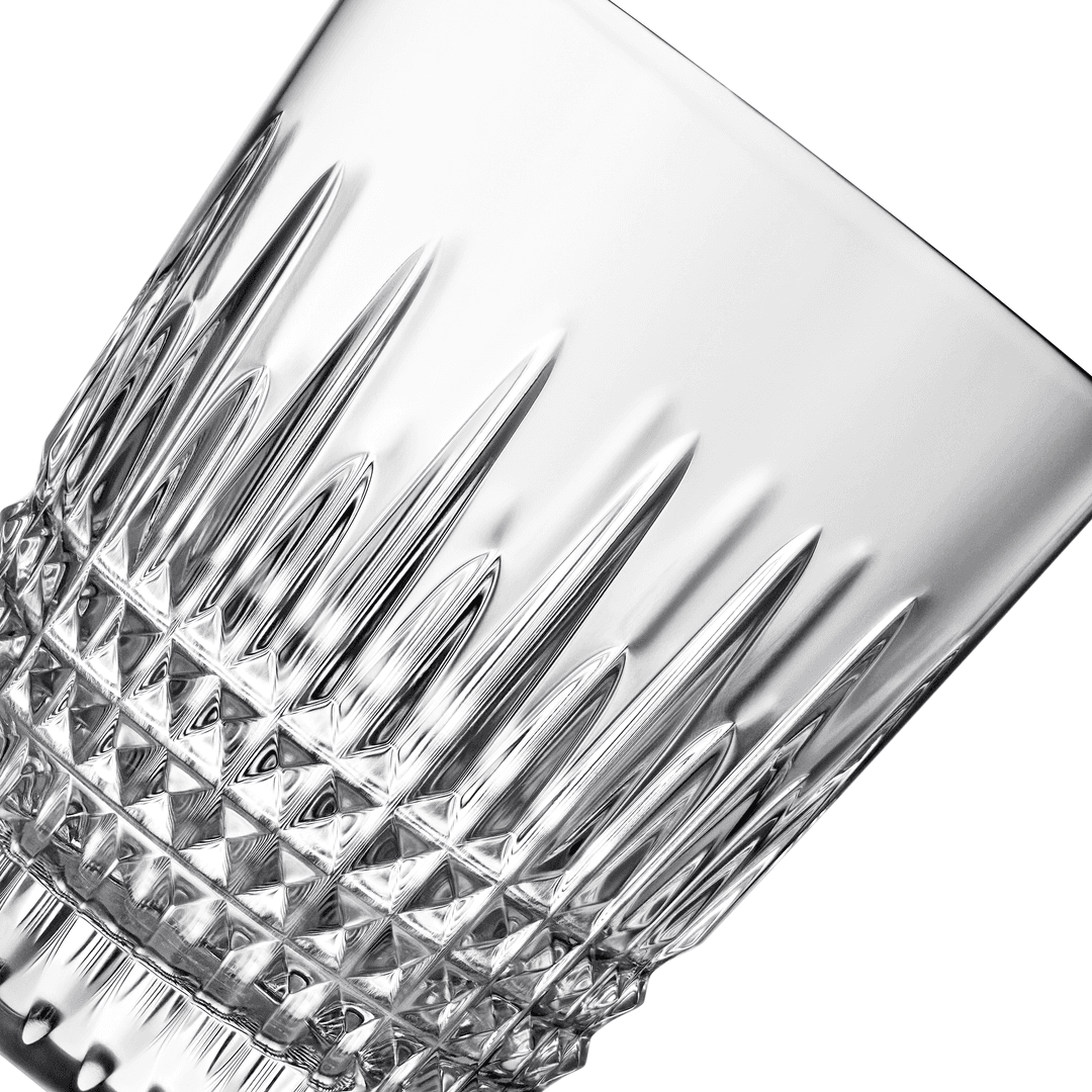 WATERFORD LISMORE DIAMOND DOUBLE OLD FASHIONED