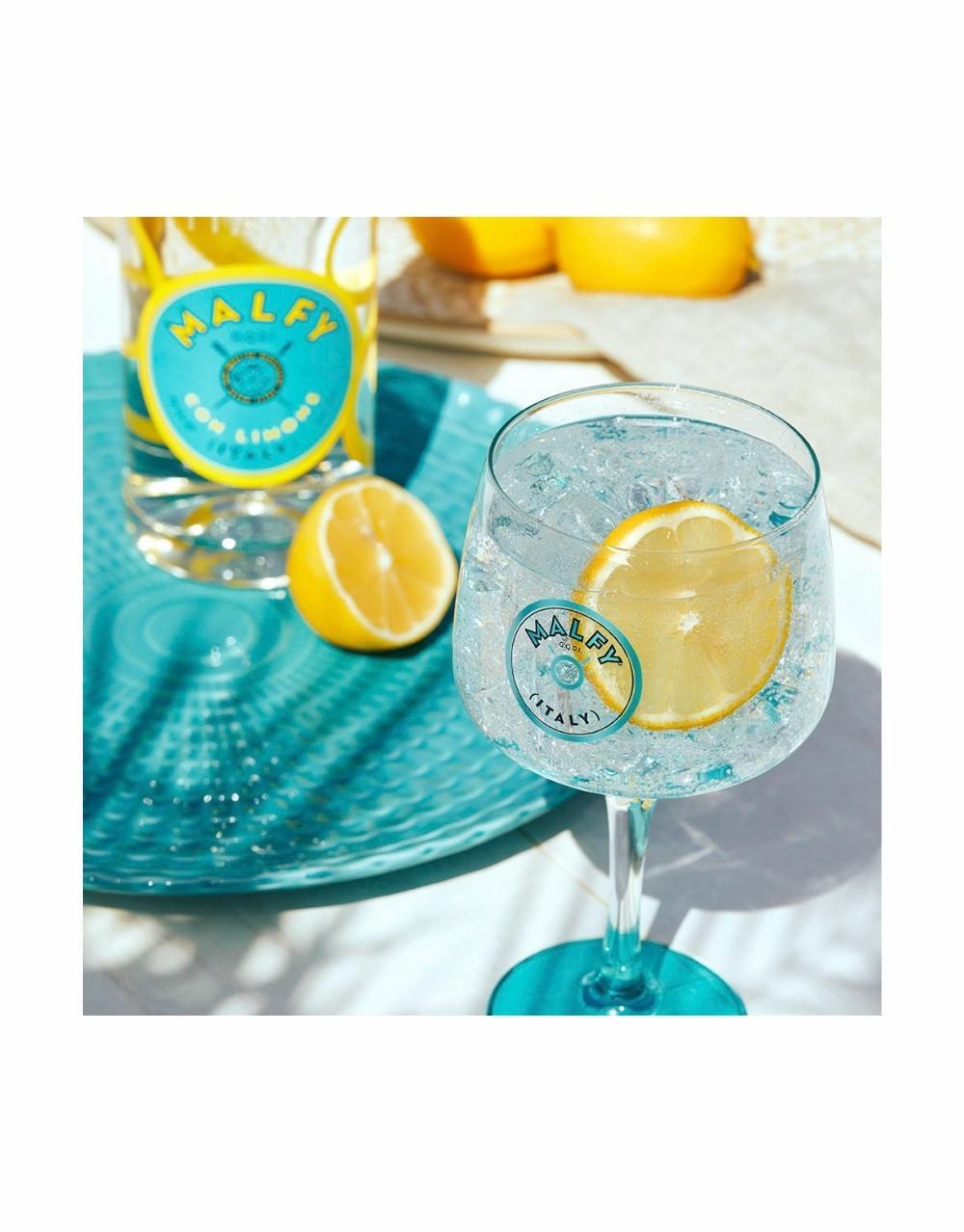 MALFY™ GIN LIMONE WITH 2 COPA GLASSES
