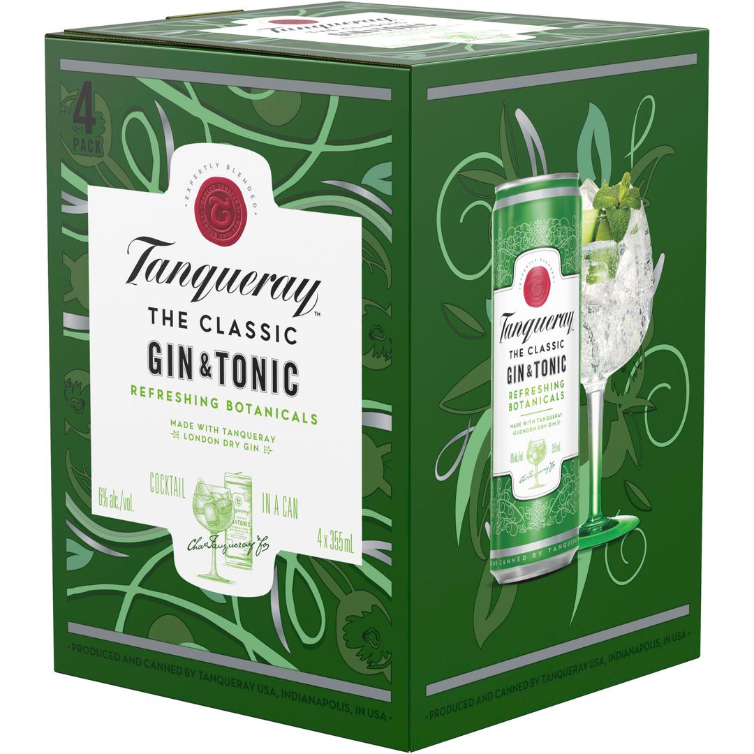 TANQUERAY LONDON DRY GIN & TONIC