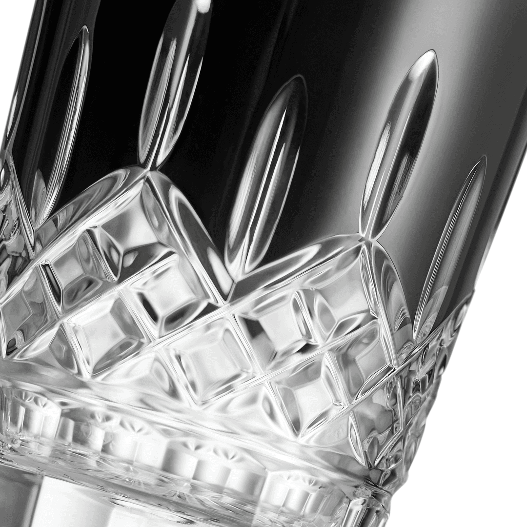 WATERFORD LISMORE BLACK TUMBLER