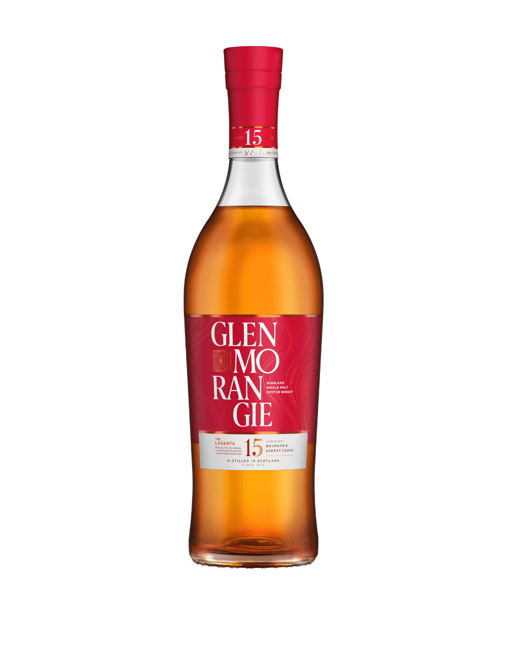 GLENMORANGIE THE LASANTA 15 YEARS OLD SINGLE MALT SCOTCH WHISKY