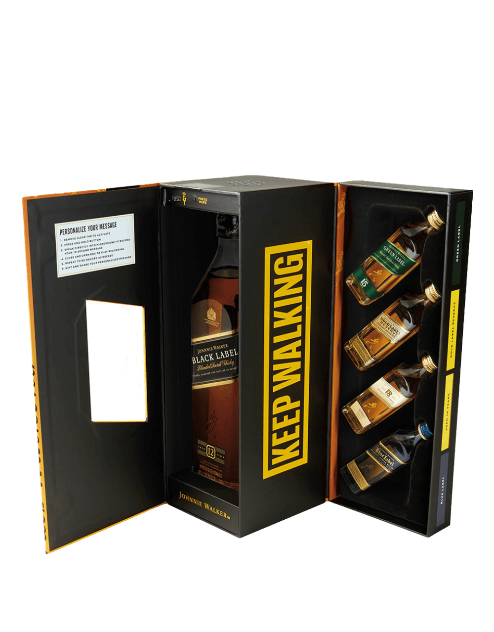 JOHNNIE WALKER MOMENTS TO SHARE VOICE RECORDER GIFT SET