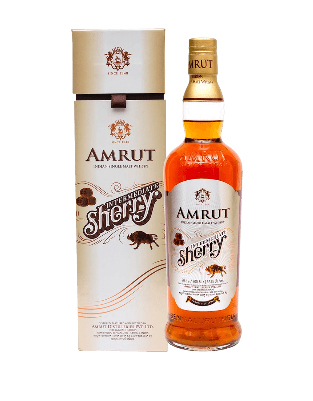 AMRUT INTERMEDIATE SHERRY CASK WHISKY