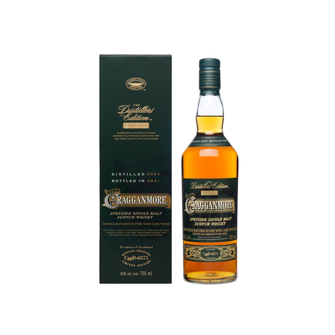 CRAGGANMORE 12 YEAR OLD 2021 THE DISTILLERS EDITION SPEYSIDE SINGLE MALT SCOTCH WHISKY