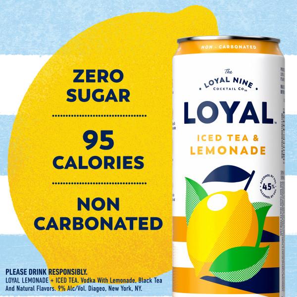 LOYAL 9 LEMONADE + ICED TEA COCKTAIL