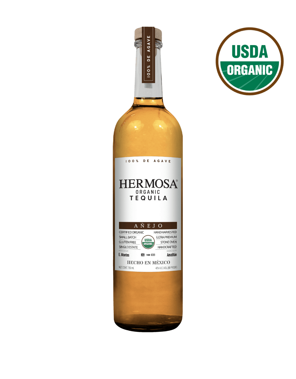 HERMOSA ORGANIC TEQUILA AÑEJO