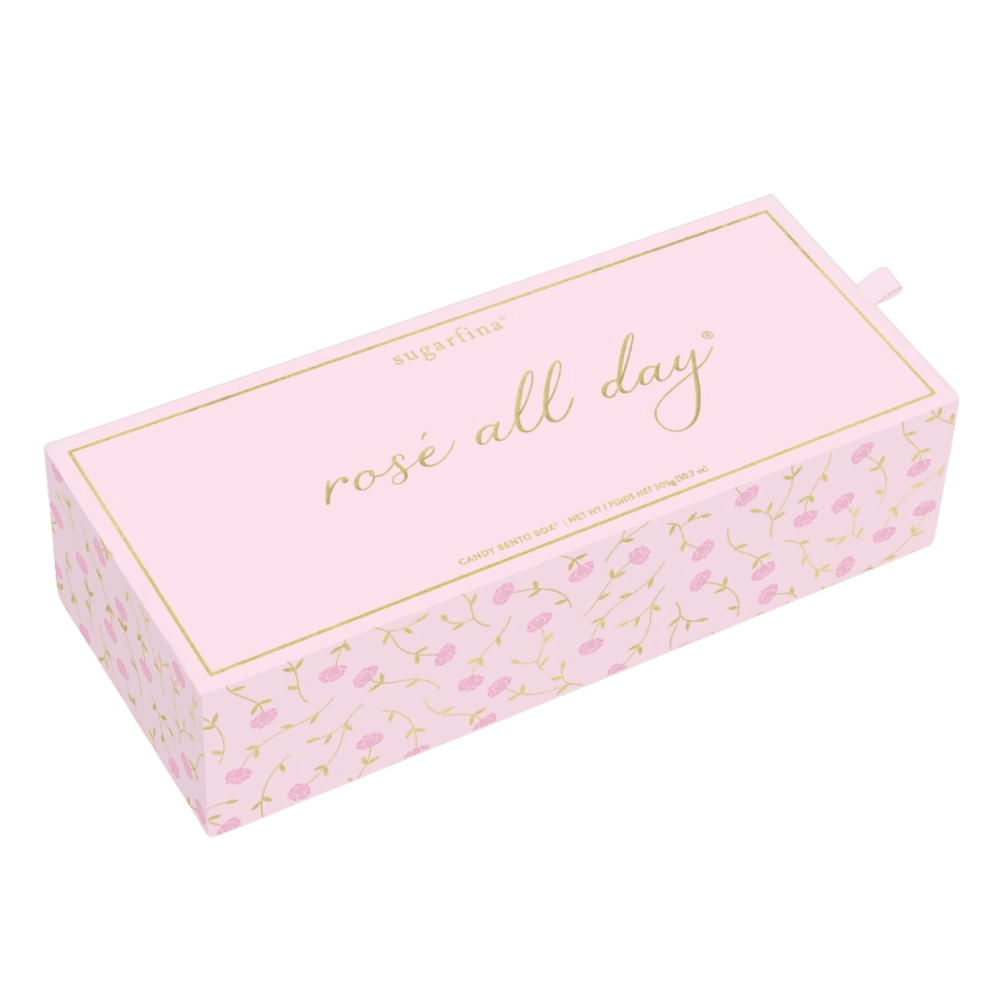 SUGARFINA ROSÉ ALL DAY 3 PIECE CANDY BENTO BOX