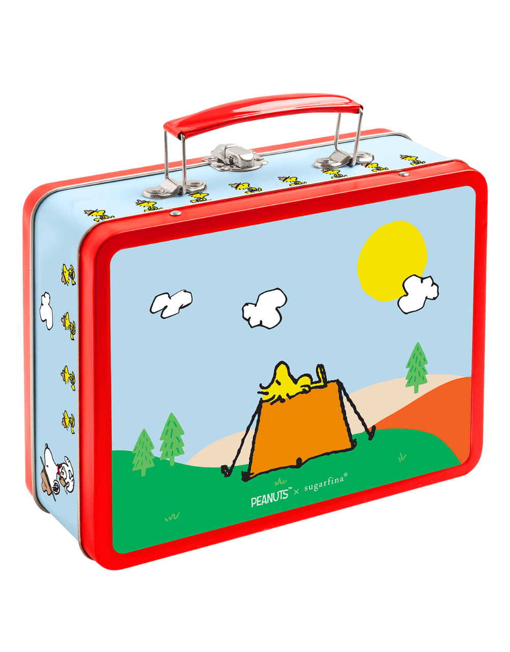 SUGARFINA CAMP WITH SNOOPY 3 PIECE CANDY LUNCHBOX