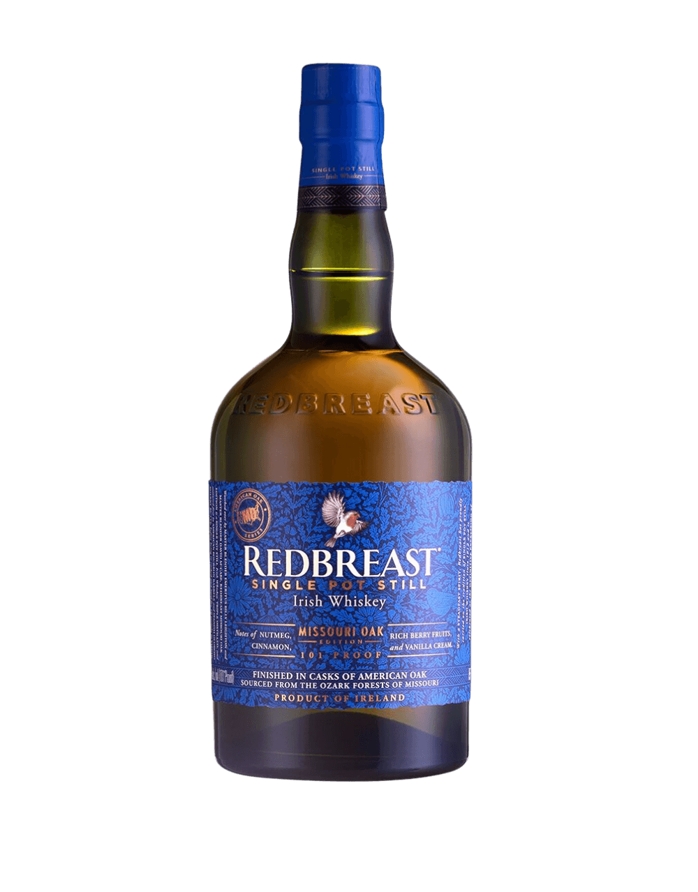 REDBREAST MISSOURI OAK EDITION SINGLE POT STILL IRISH WHISKEY
