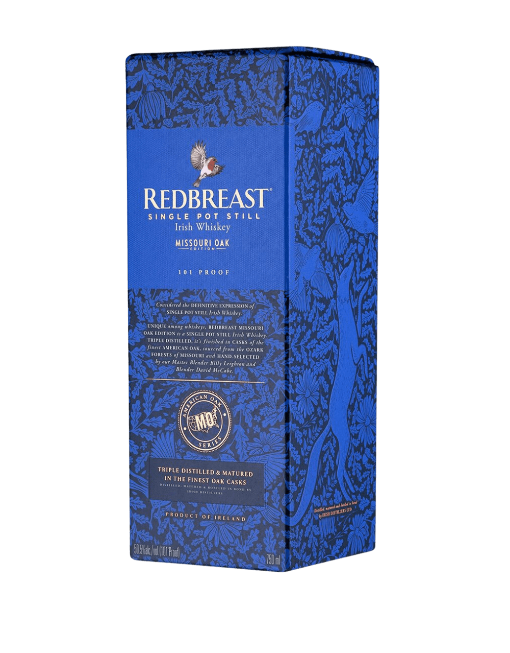 REDBREAST MISSOURI OAK EDITION SINGLE POT STILL IRISH WHISKEY