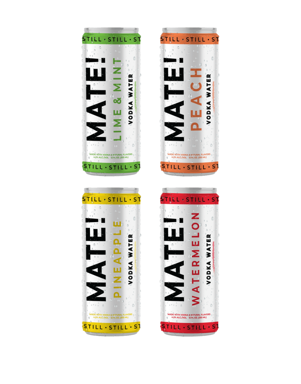 MATE! VODKA PROTEIN WATER VARIETY PACK