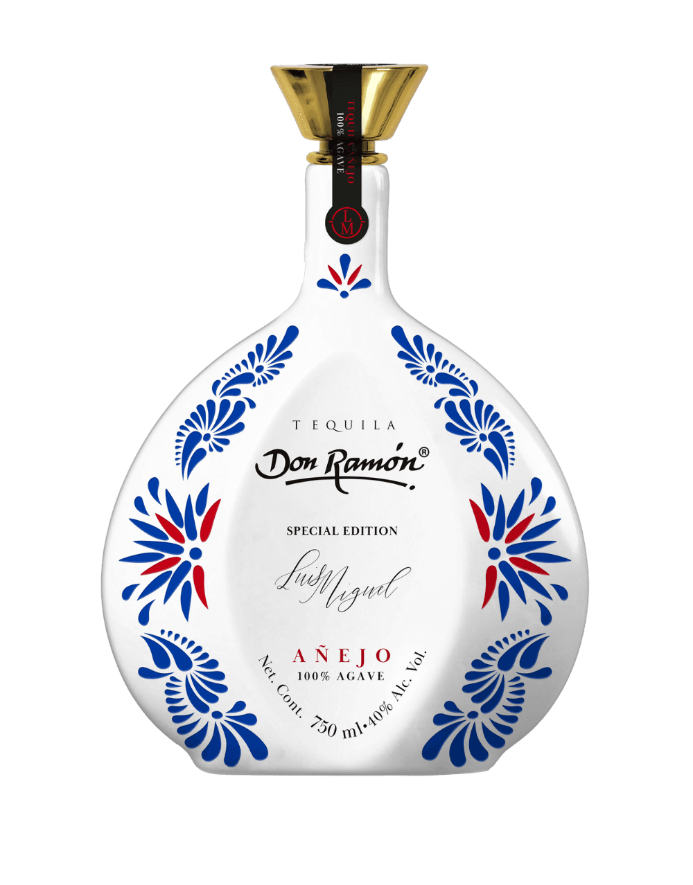 TEQUILA DON RAMÓN AÑEJO LUIS MIGUEL SPECIAL EDITION CERAMIC COLLECTION