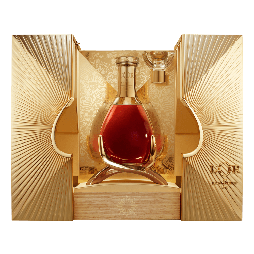 MARTELL L’OR DE JEAN MARTELL RÉSERVE DU CHÂTEAU CHANTELOUP COGNAC