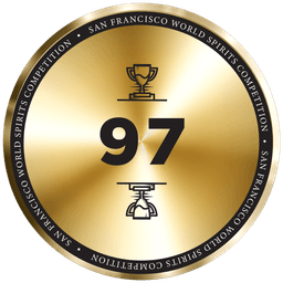San Francisco World Spirits Competition 97 Point Double Gold Medal