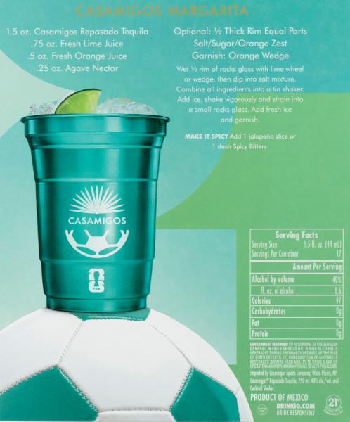 CASAMIGOS REPOSADO TEQUILA BOTTLE WITH FIFA WORLD CUP 2026™ COCKTAIL SHAKER