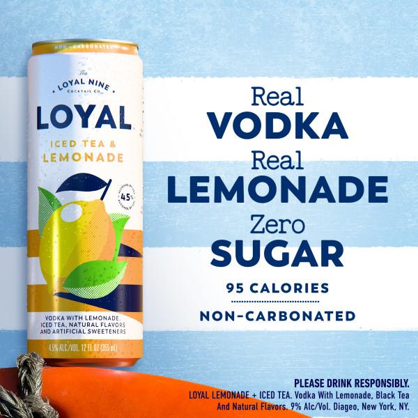 LOYAL 9 LEMONADE + ICED TEA COCKTAIL