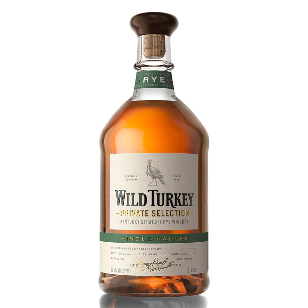 WILD TURKEY PRIVATE SELECT KENTUCKY STRAIGHT RYE WHISKEY
