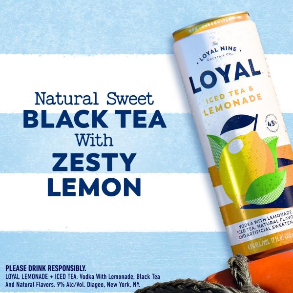LOYAL 9 LEMONADE + ICED TEA COCKTAIL