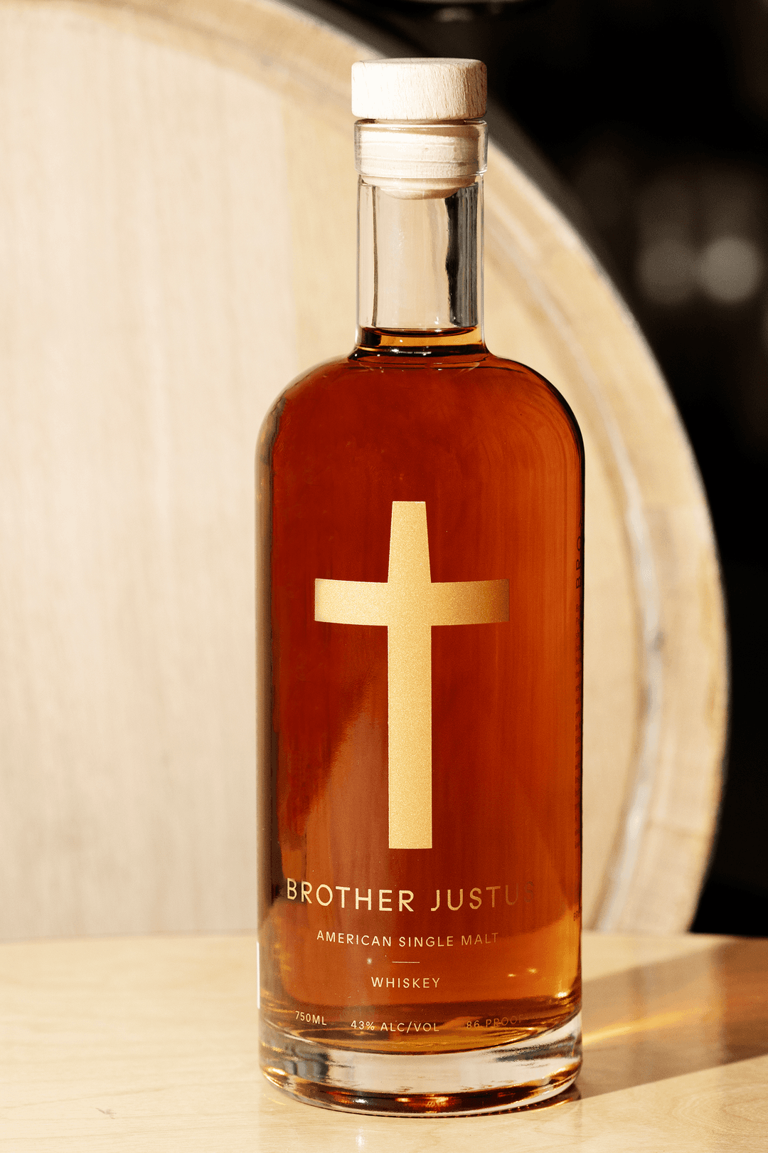 BROTHER JUSTUS AMERICAN SINGLE MALT WHISKEY
