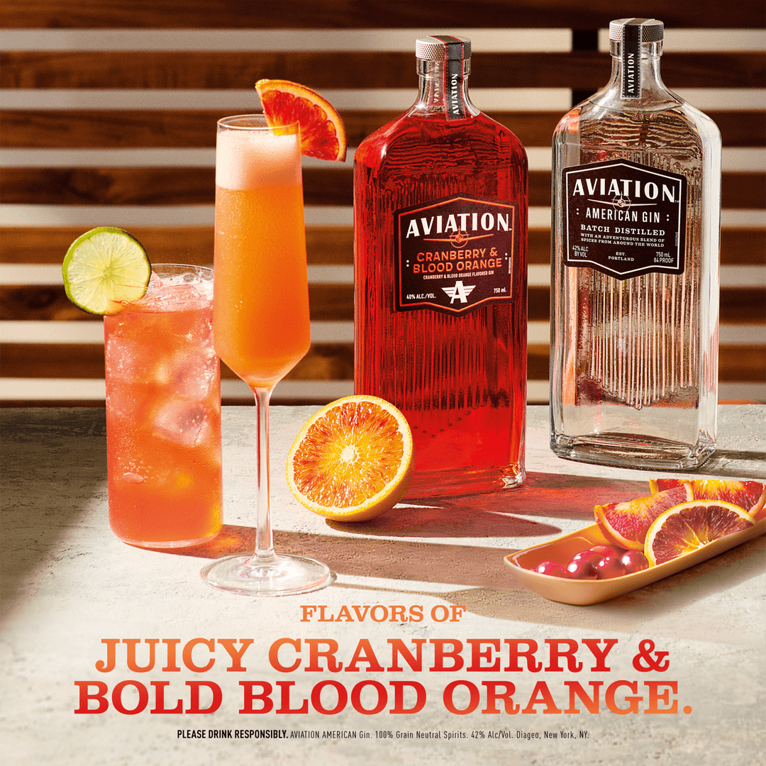 AVIATION CRANBERRY & BLOOD ORANGE FLAVORED GIN