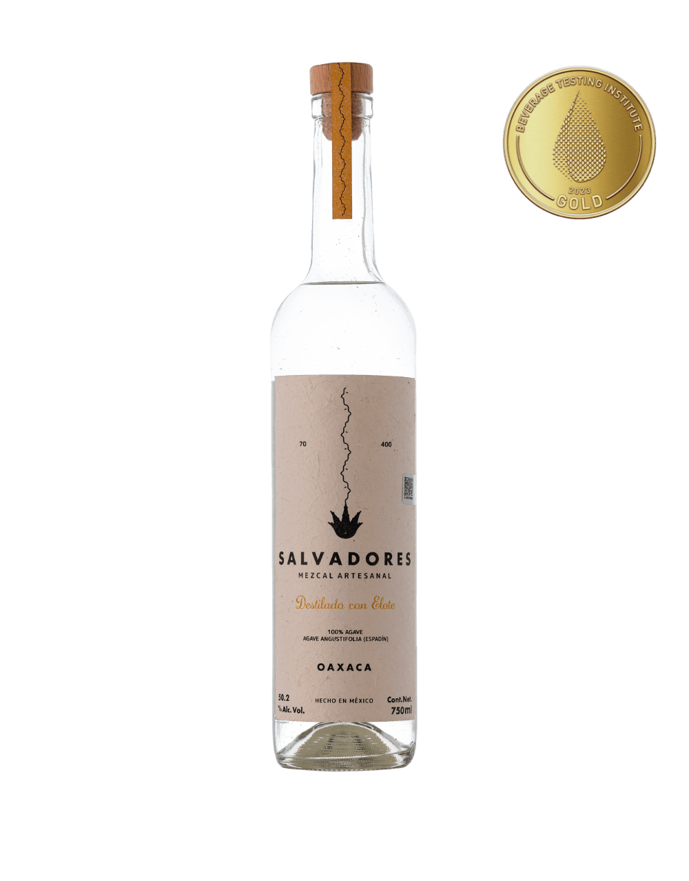 SALVADORES MEZCAL DESTILADO CON ELOTE