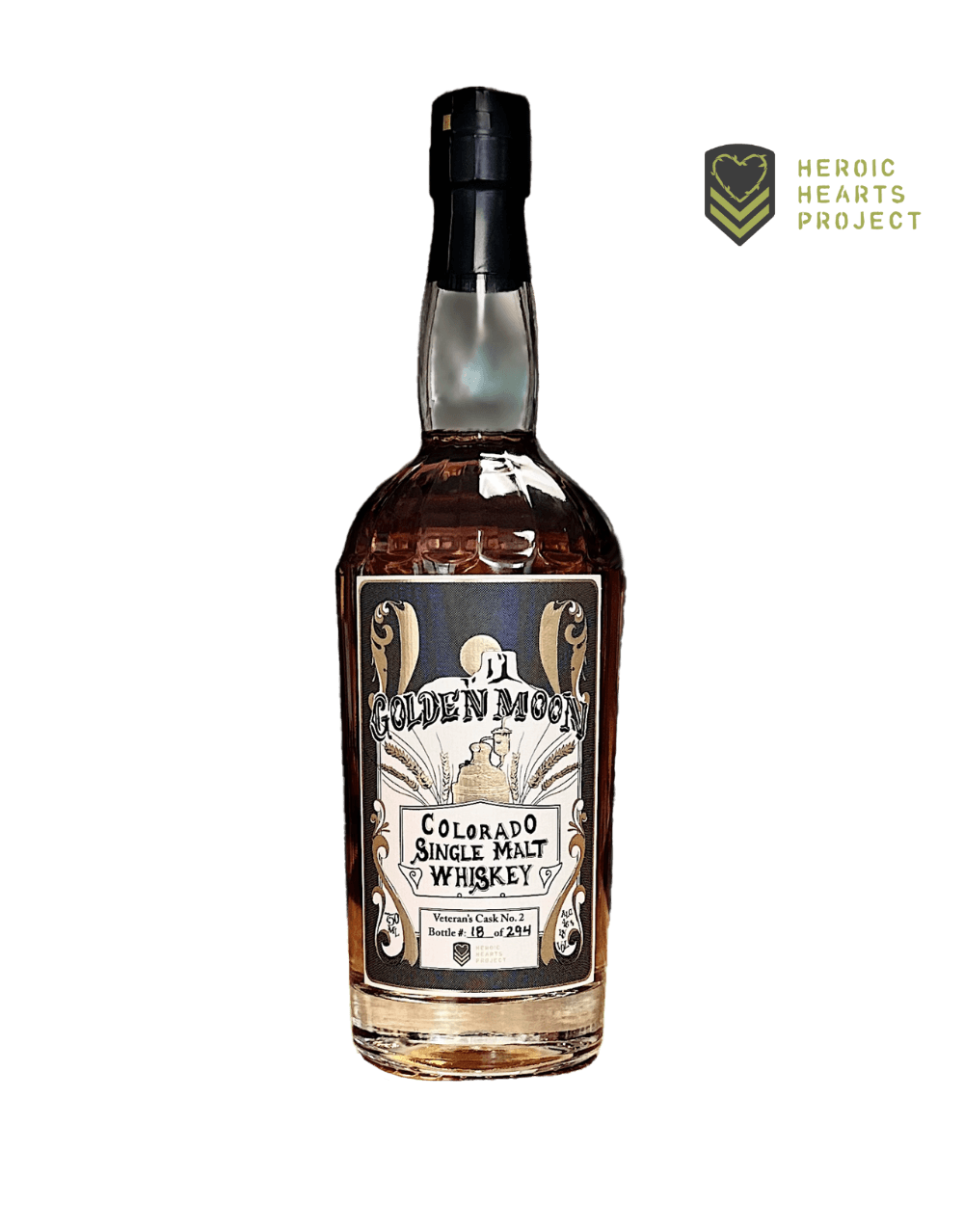 GOLDEN MOON COLORADO SINGLE MALT - VETERANS CASK #2
