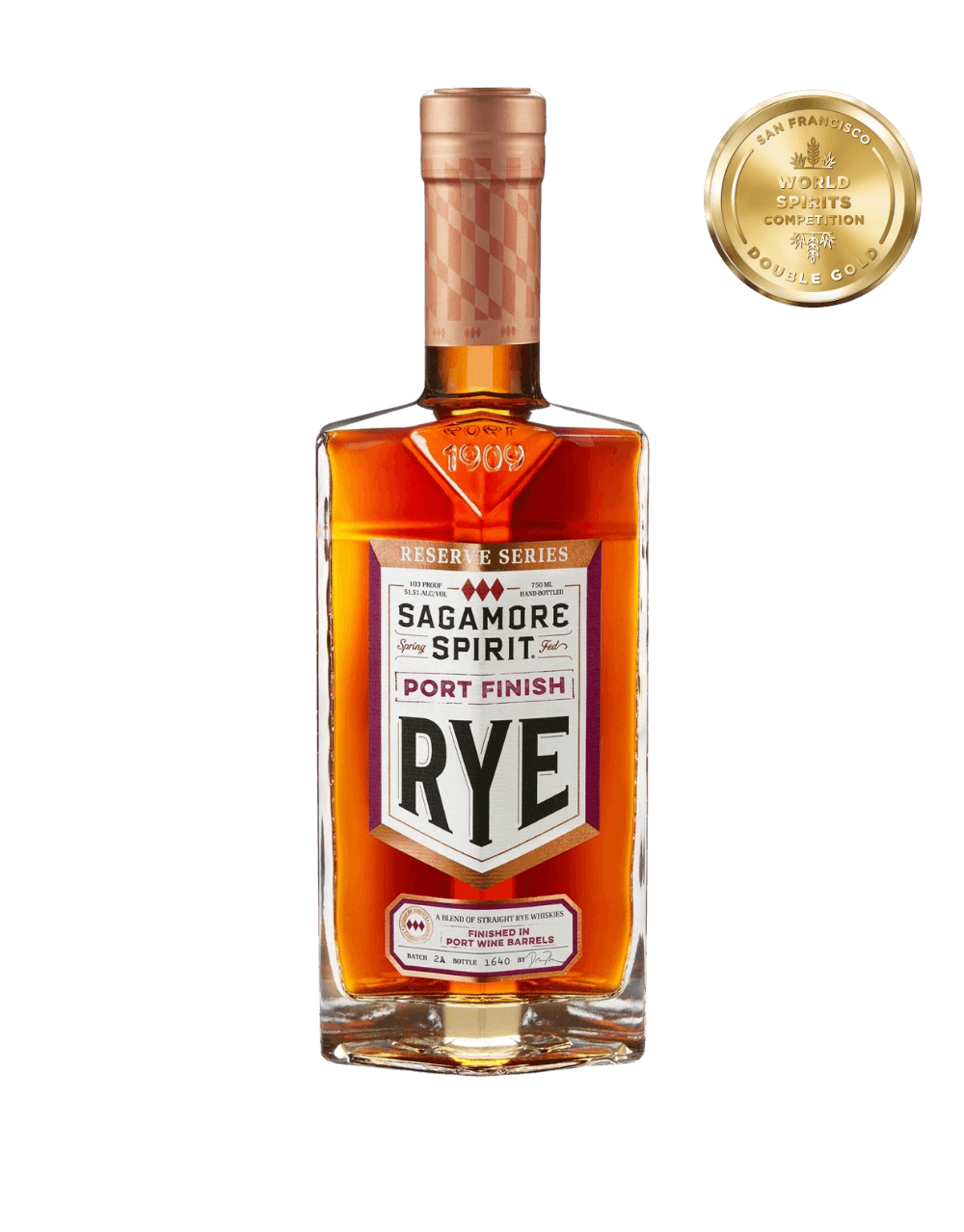 SAGAMORE SPIRIT PORT FINISH RYE WHISKEY