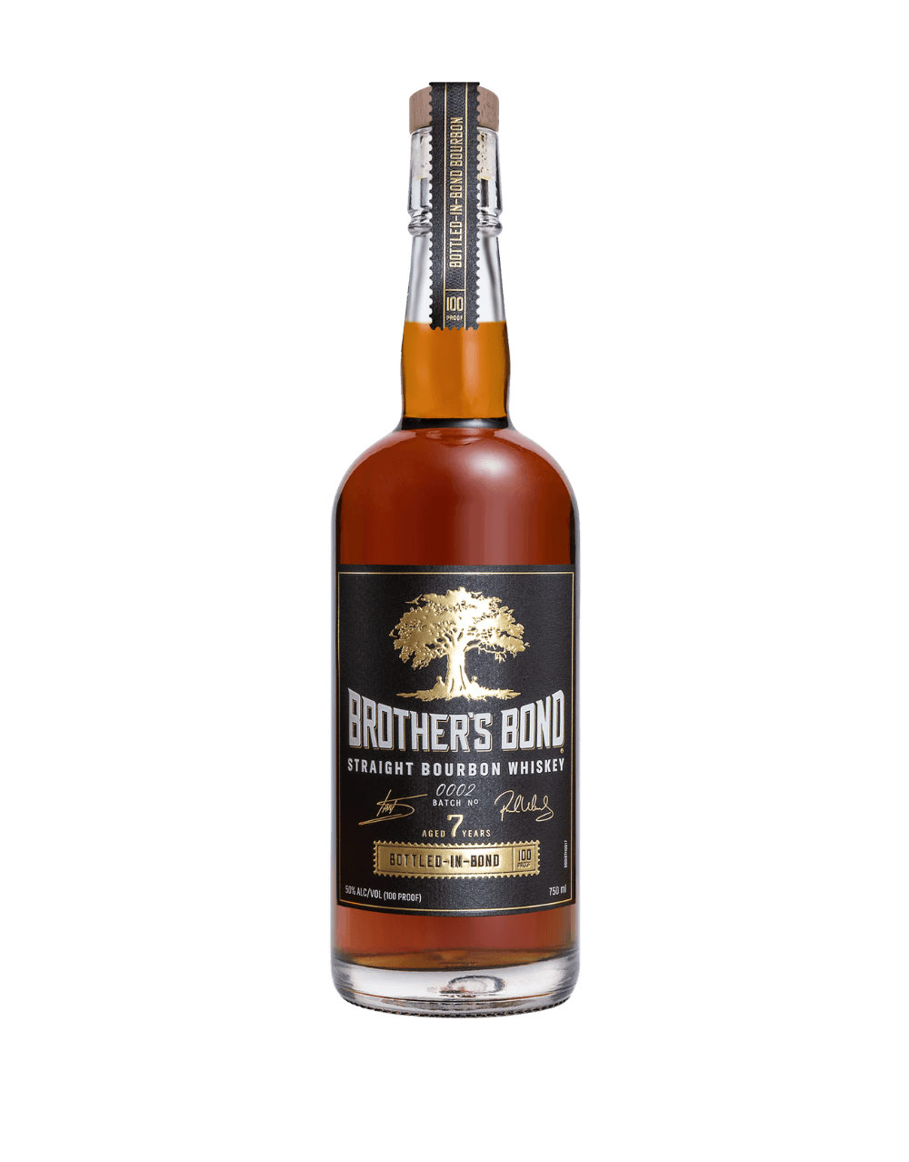 BROTHER'S BOND BOTTLED-IN-BOND STRAIGHT BOURBON WHISKEY