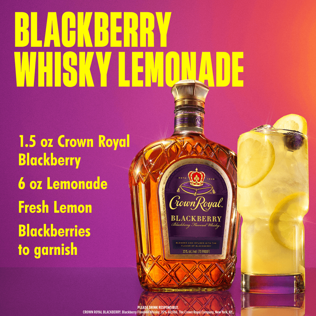 CROWN ROYAL BLACKBERRY FLAVORED WHISKY