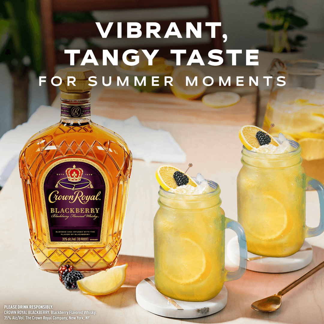 CROWN ROYAL BLACKBERRY FLAVORED WHISKY