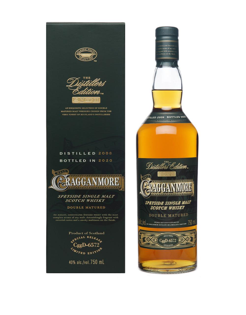 CRAGGANMORE DISTILLERS EDITION 2020 BOTTLING SPEYSIDE SINGLE MALT SCOTCH WHISKY