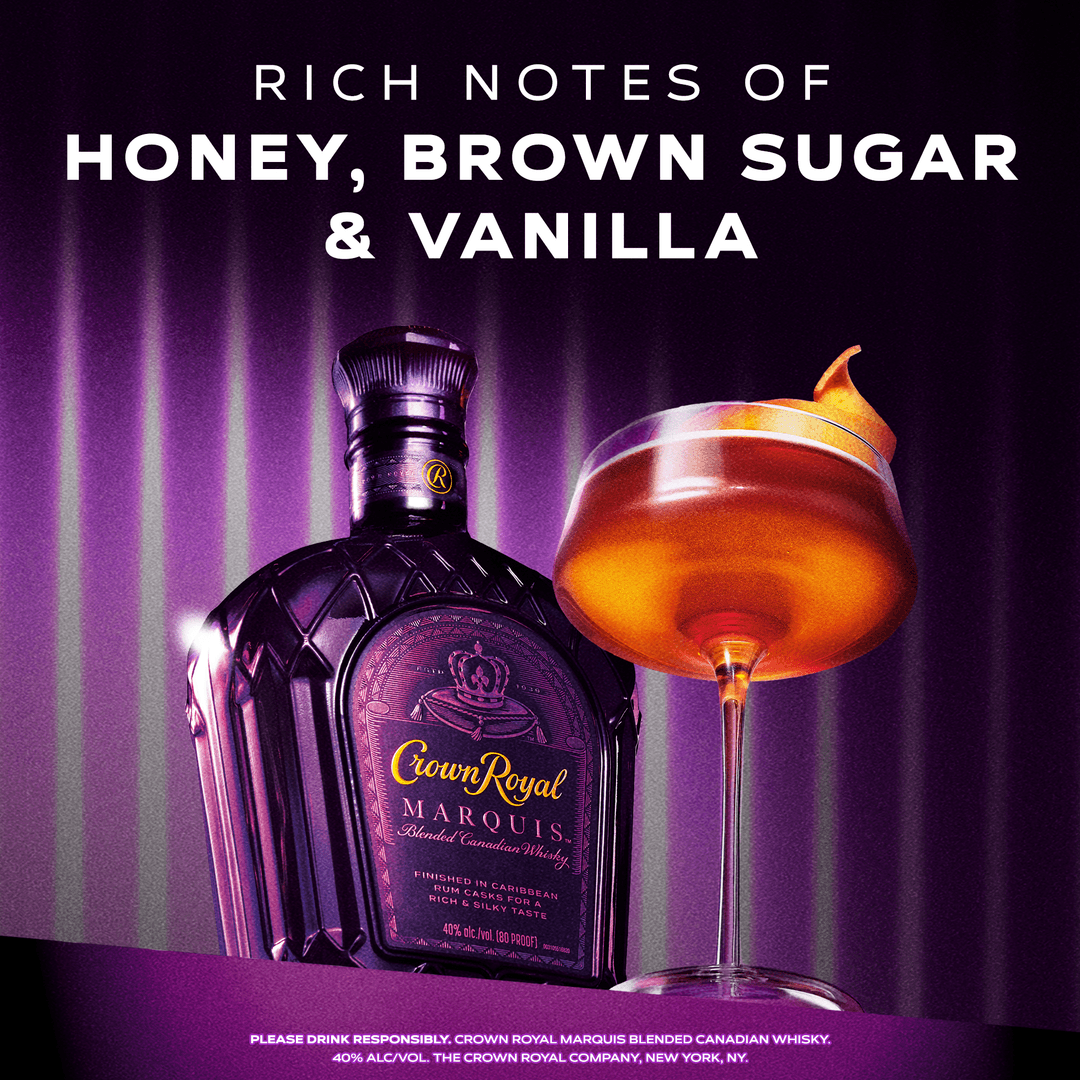 CROWN ROYAL MARQUIS BLENDED CANADIAN WHISKY