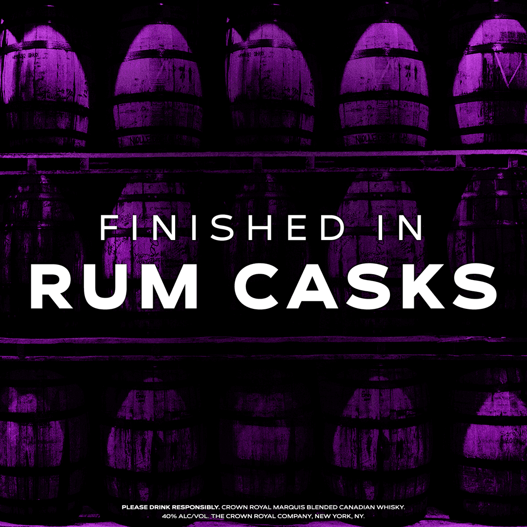 CROWN ROYAL MARQUIS BLENDED CANADIAN WHISKY